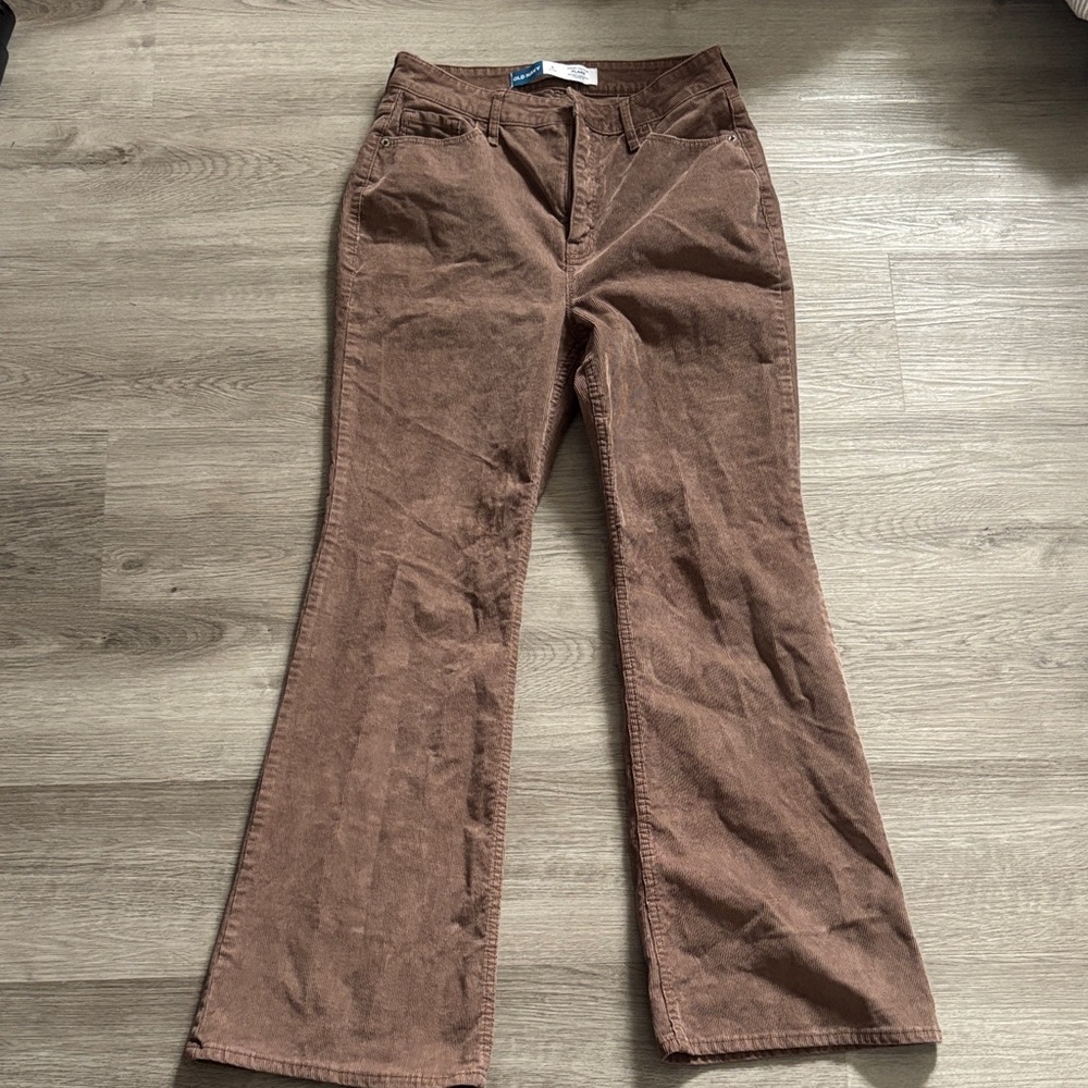 Old Navy Brown Corduroy Flared Jeans
